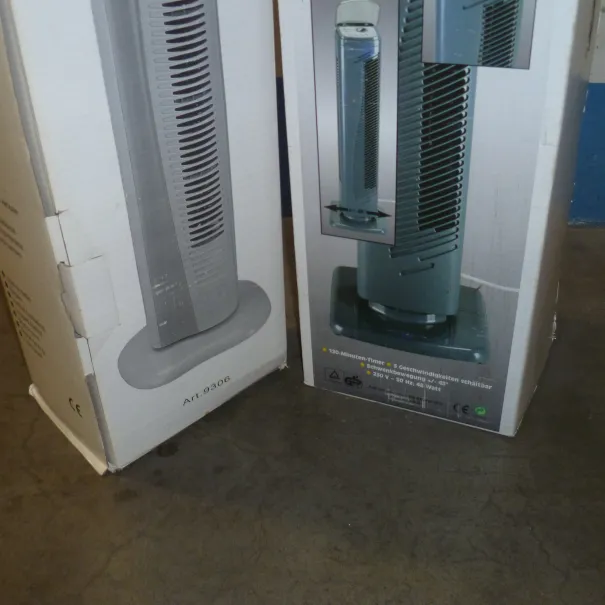 2x Standventilatoren Trisa + FIF OVP - Bild 3 / 9