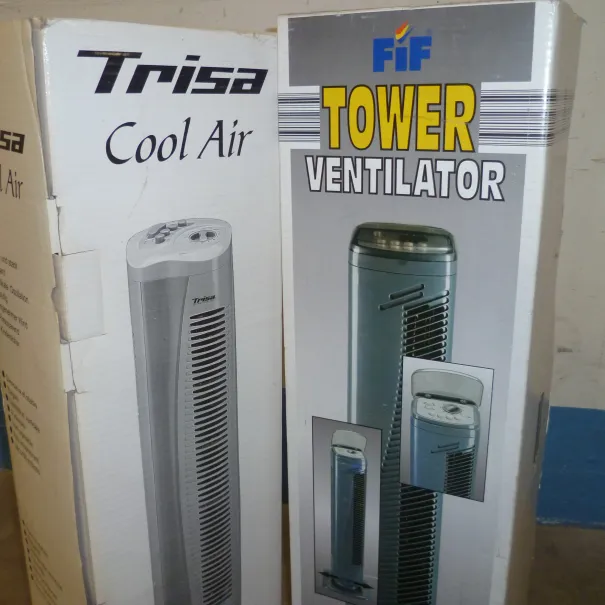 2x Standventilatoren Trisa + FIF OVP - Bild 2 / 9