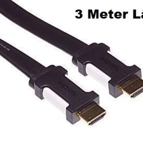 3 Meter Lnge HDMI Flachband Kabel Neu - Bild 2 / 10