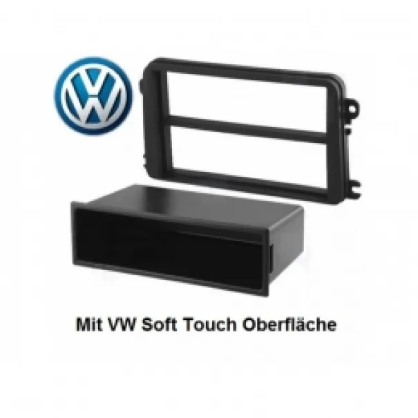 405074 Einbaurahmen Doppel 1 Din VW Seat Skoda - Bild 1 / 15