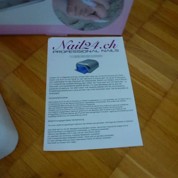 4 Röhren Lichthärtungsgerät  Fingernägel - Bild 2 / 11