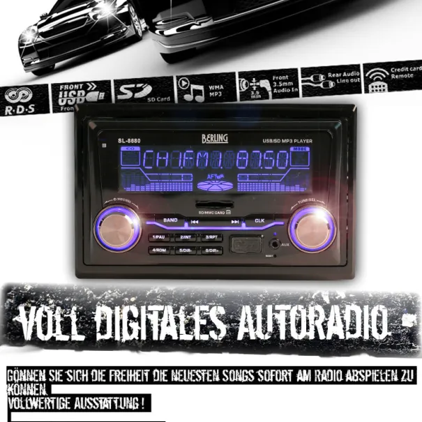 Auto Radio CD Bluetooth USB – Kenwood (für VW, Audi, BMW, - Bild 11 / 23