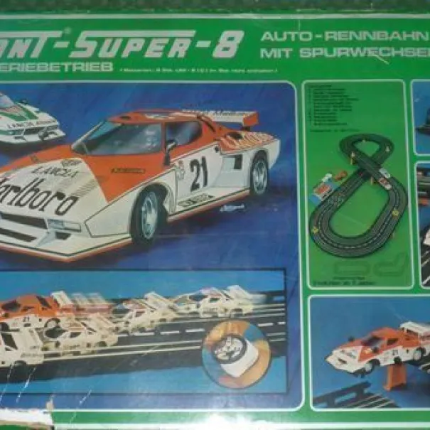 Autorennbahn - ohne Autos nur Bahn Art 6060 Rasant super - Bild 1 / 12