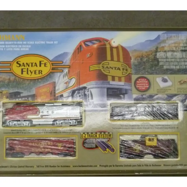 Bachmann Modellbahn Santa Fe Flyer Spur HO Packung - Bild 3 / 10