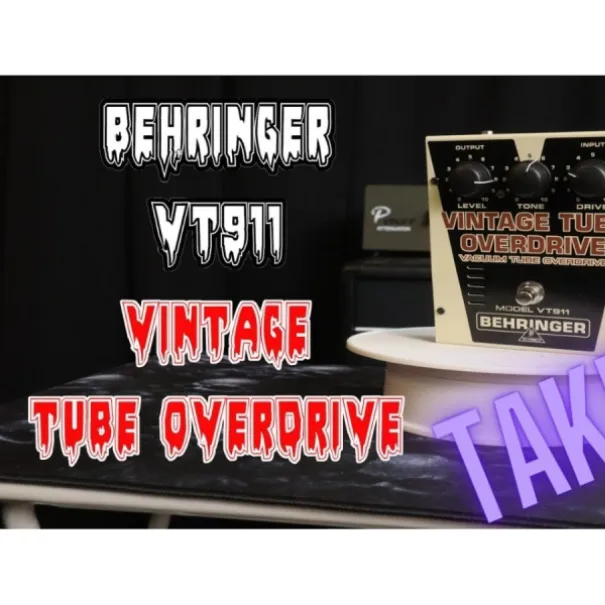Behringer   Vintage Tube Overdrive VT911  Gitarren Effektgerät - Bild 3 / 11