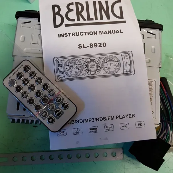 Berling SL-8920 Auto Radio, USB/SD/MP3/RDS/FM Player, - Bild 4 / 11