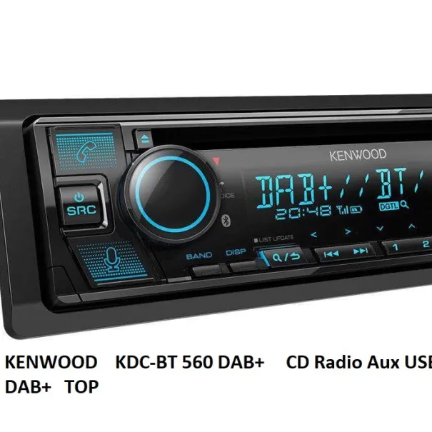 Car Radio DAB+ Color inkl. Antenne Neu USB Aux Bluestream - Bild 4 / 12