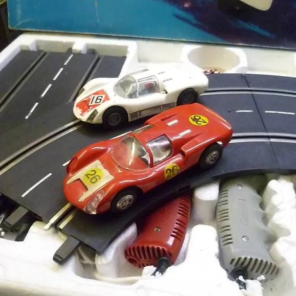 Carrera Autorennbahn 124 Antik Rarität sehr selten - Bild 2 / 10