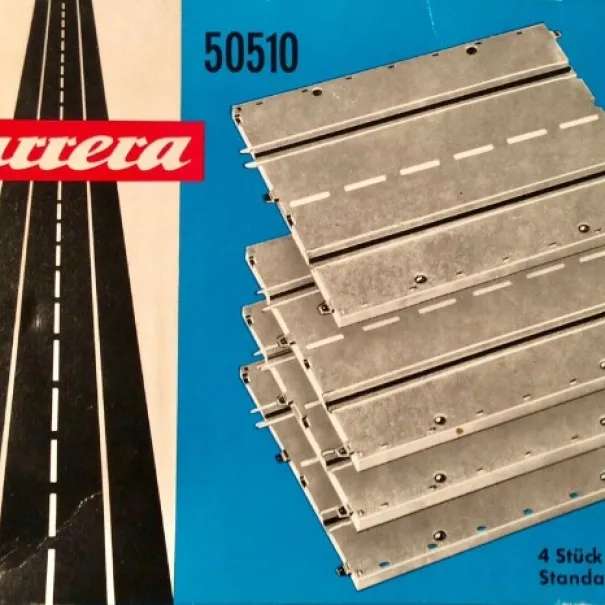 CARRERA - Standardgerade Schienen 50510 OVP - Bild 1 / 8