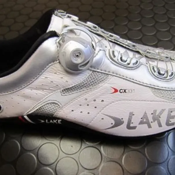 CX 331 LAKE Sport Renn Schuhe Velo Rad Bike weiss carbon - Bild 1 / 11