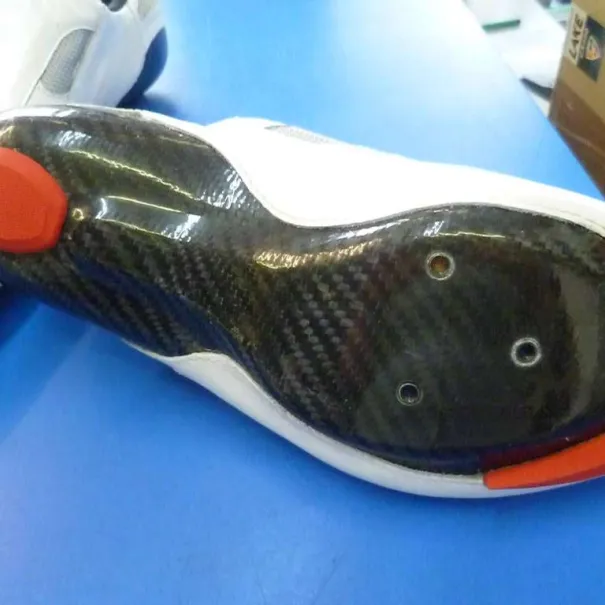CX - 401 Renn Proffi Rad Schuh rot Fit Carbon Neu - Bild 3 / 11