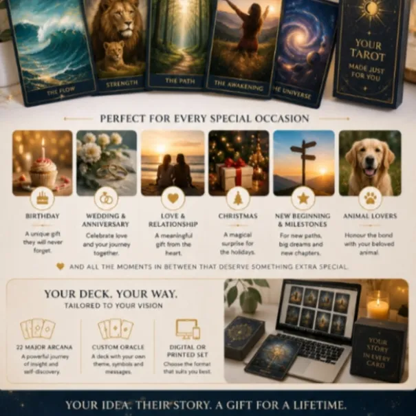 Deine Geschichte in Tarot/ Orakel/ Spielekarten - Bild 2 / 3