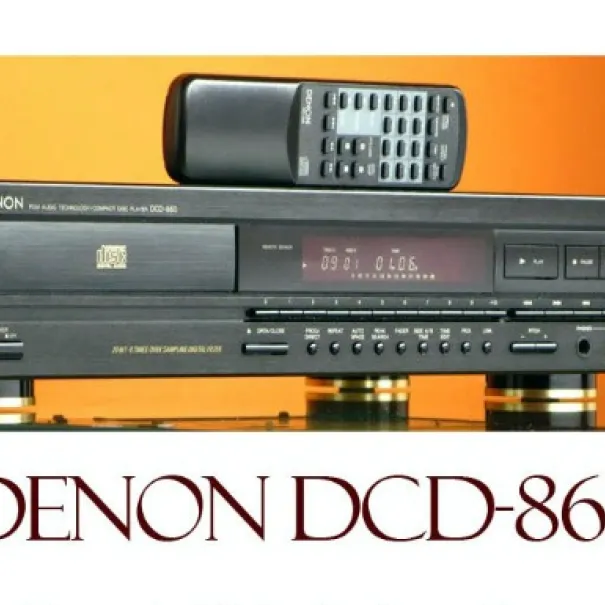 DENON DCD 860 Black CD Player black 20 Bit 8 Times Over - Bild 1 / 9