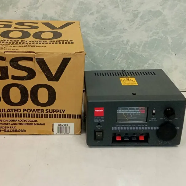 DIAMOND Neu OVP GSV - 500 Doppel Netz Trafo 6 Amp. Regulierbar 6-15 Volt m. Ziggaretten Stecker Anschluss - Bild 2 / 9