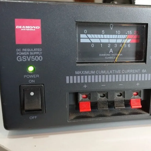 DIAMOND Neu OVP GSV - 500 Doppel Netz Trafo 6 Amp. Regulierbar 6-15 Volt m. Ziggaretten Stecker Anschluss - Bild 3 / 9