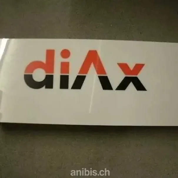 dIAX Damals dIAX Händler dann zu Sunrise NEUE Reklamentafel beidseitig beleuchtet - Bild 5 / 10