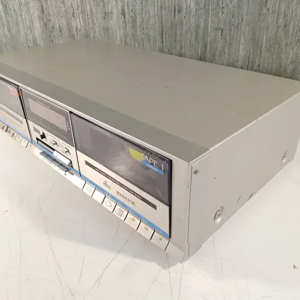 Doppel Kassetten TAPE Technics RS-B33 W silber - Bild 6 / 12