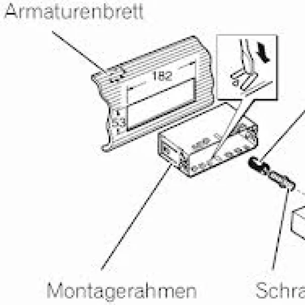 Einbaurahmen Kenwood 1 Din Neu Car Hifi Montage - Bild 5 / 8
