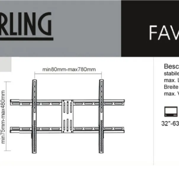 Fernseher Halterung an die Wand Neu LED Plasma usw - Bild 2 / 10