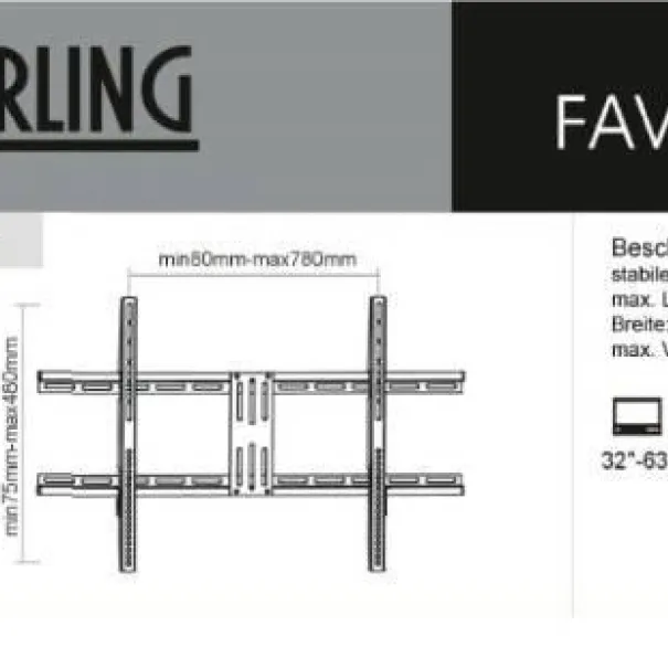 Fernseher Halterung an die Wand Neu LED Plasma usw - Bild 4 / 10