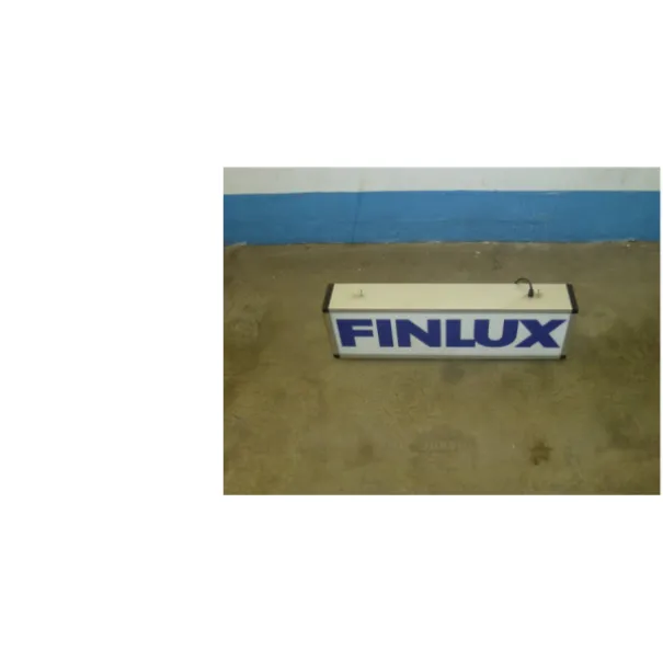 FINLUX Leuchtreklame Tafel zum Aufhängen oder Aufstellen Für Sammler oder Liebhaber - Bild 2 / 8