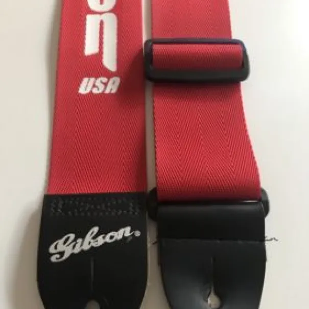 GIBSON - Gitarren Halte Gurt rot Neu - Bild 4 / 10