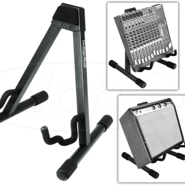 GITARRENSTÄNDER Gitarrenständer A-Frame Modell Farbe Black - Bild 1 / 11