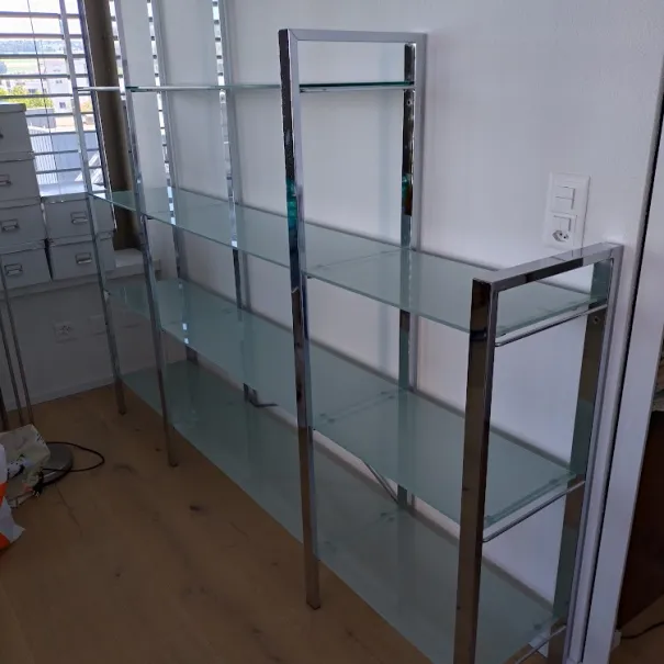 Glas/Metall Regal - Bild 2 / 3
