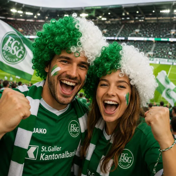 Grün Weiss Afro Fan Perücke Fussball Party - Bild 1 / 1