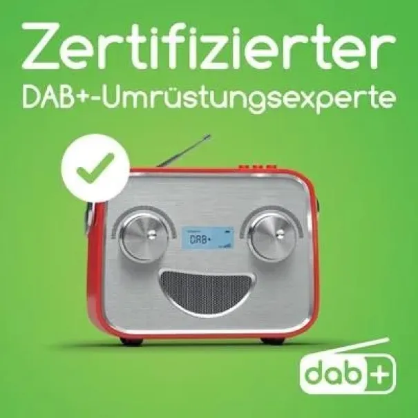 Hifi Anlage DAB+ Aufrüsten ganz einfach aufrüsten. Transmitter - DAB 24 Neu - Bild 2 / 17