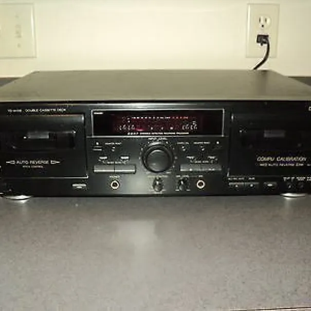 Hifi Doppel Kassetten Tape JVC-Doppel Cass Tape TD-W318 - Bild 1 / 11