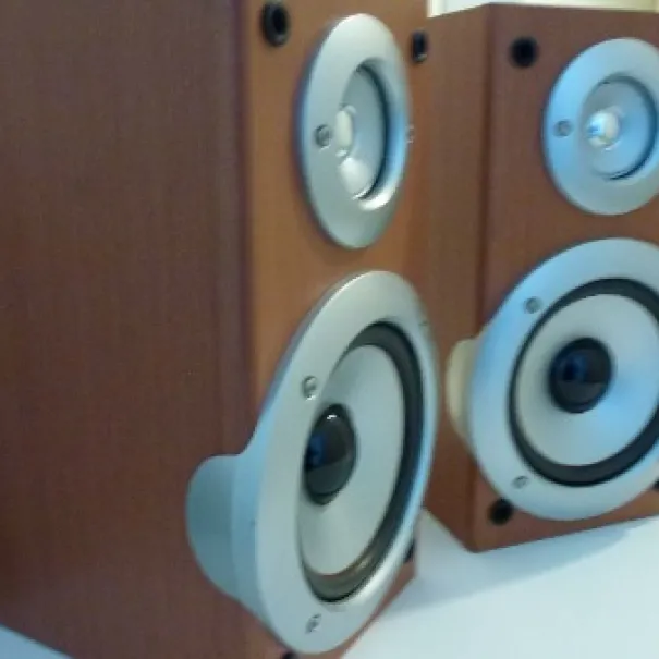 Hifi Lautsprecher Boxen edles Design Neuwertig 30 Watt Power - Bild 6 / 11