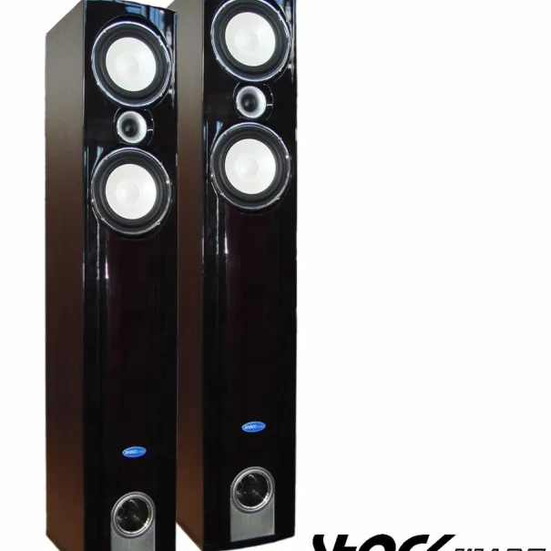 Hifi Standboxen Edles Design 3 Weg Bass Rohr Shock Ware - Bild 6 / 15