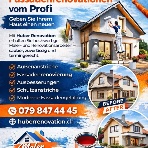 Huberrenovation maler - Bild 1 / 4