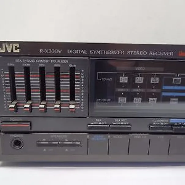 JVC-Receiver - Verstärker-Tuner Equalizer R-X330 VL - Bild 2 / 13