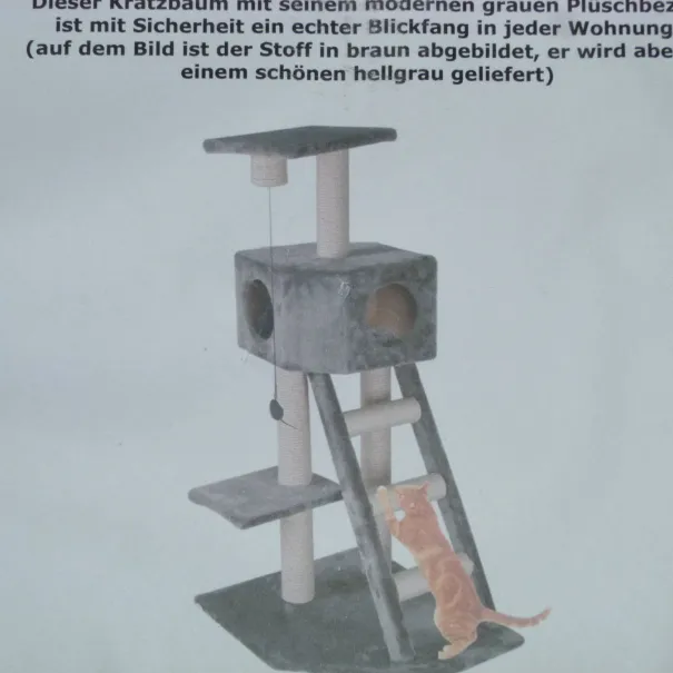 Katzenkratzbaum mit Leiter Liegeplatz Neu OVP - Bild 2 / 10