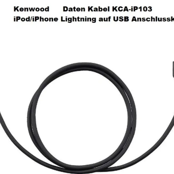 KCA-iP103 Kabel USB zu Ipot Audio Kenwood - Bild 5 / 13