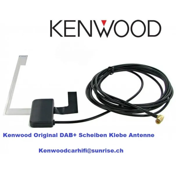 Kenwood DAB + Klebe Antenne Digital Radio NEU - Bild 1 / 11