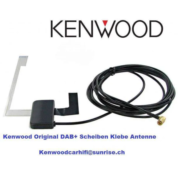 Kenwood DAB + Klebe Antenne Digital Radio NEU - Bild 1 / 13