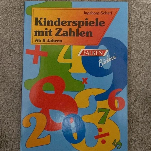 Kinderspiele mit Zahlen von Ingeborg Scherf - Bild 1 / 2