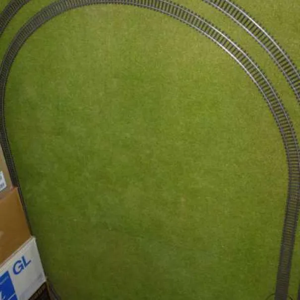 Kleinbahn Modellbahn - Test Doppel Schienen - Bild 1 / 8