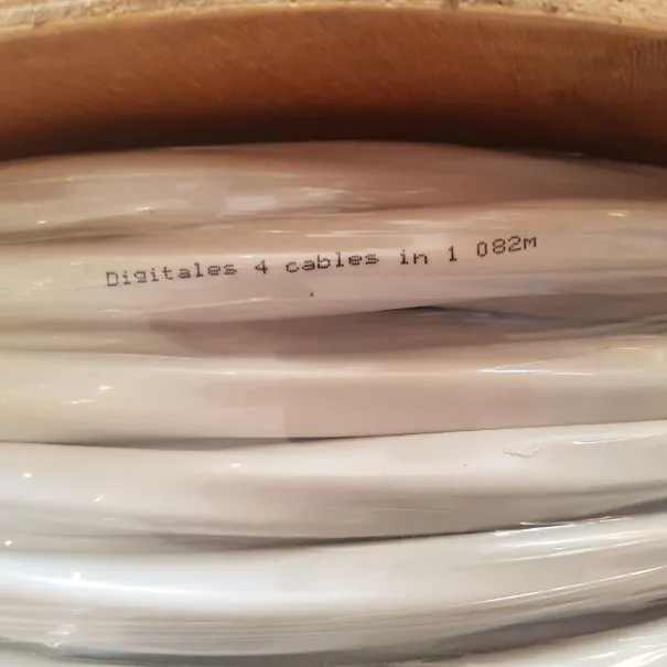 KOAXIAL KabelTV Sat usw.... 100 Meter Rolle 4 Fach HD 3 D - Bild 2 / 8