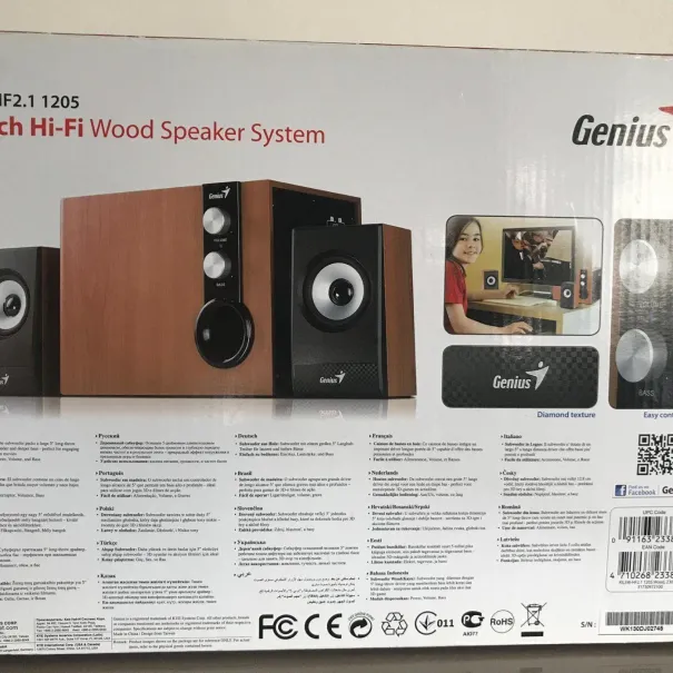 Lautsprecher Sound System Genius 36 Watt Power WooferOVP - Bild 3 / 13