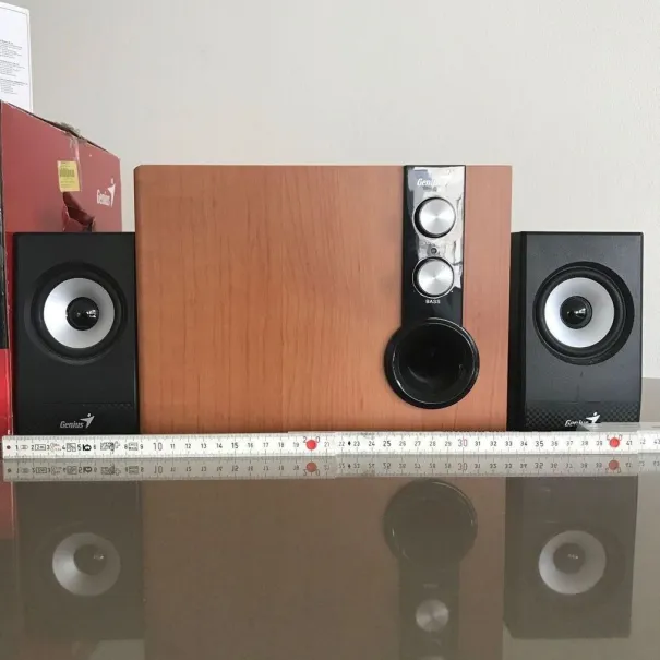 Lautsprecher Sound System Genius 36 Watt Power WooferOVP - Bild 1 / 13