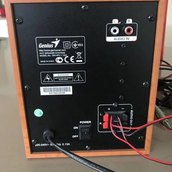 Lautsprecher Sound System Genius 36 Watt Power WooferOVP - Bild 4 / 9