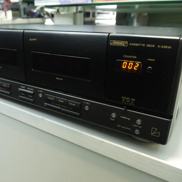 LUXMANN Doppel Tape Kassetten Deck Modell: K-235 W Autoreverse CD Syncro - Bild 2 / 10