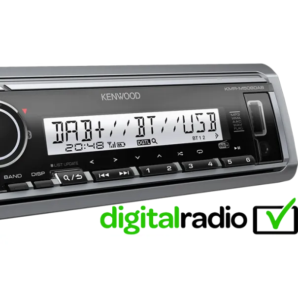Marine Radio DAB + and Bluetooth inkl. Microfon ohne Antenn - Bild 1 / 12