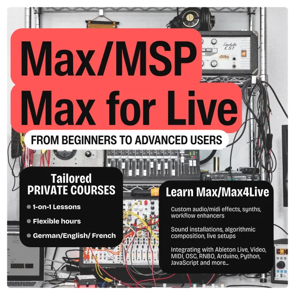 Max/Max4Live/Live - Unterricht - Bild 1 / 1