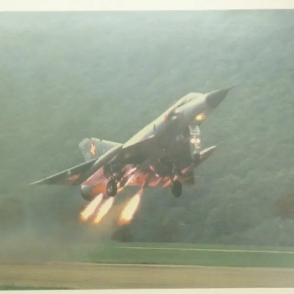 Militär Flugzeugbilder 1x Hunter Bild Gerahmt Alt 6x Flugzeugbilder div. - Bild 7 / 8