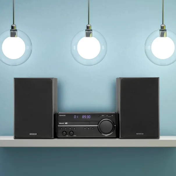 Mini Hifi Anlage Kenwood DAB+ USB Aux Equalizer - Bild 4 / 11